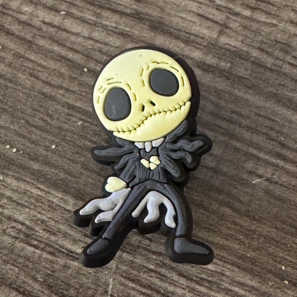 Jack Skellington Shoe Charm 5/$20